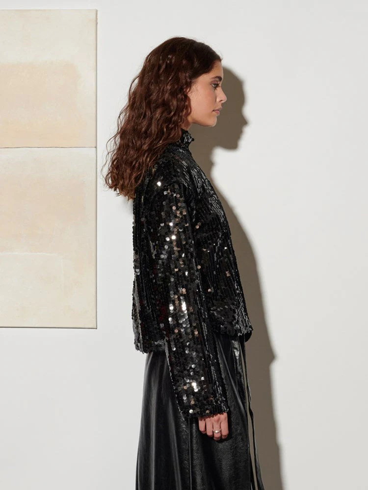 <b> Ghospell </b> Anita Sequin Top - Image 3