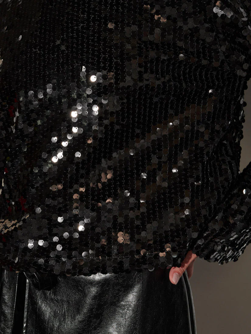 <b> Ghospell </b> Anita Sequin Top - Image 6