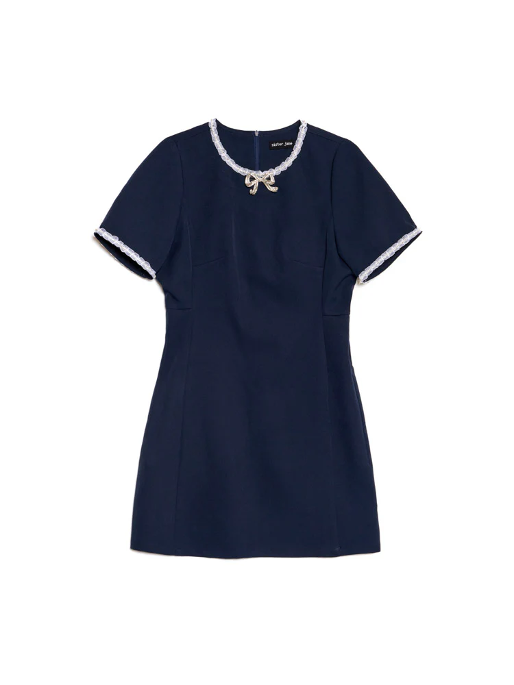 Belle De Nuit Mini Dress - Image 7