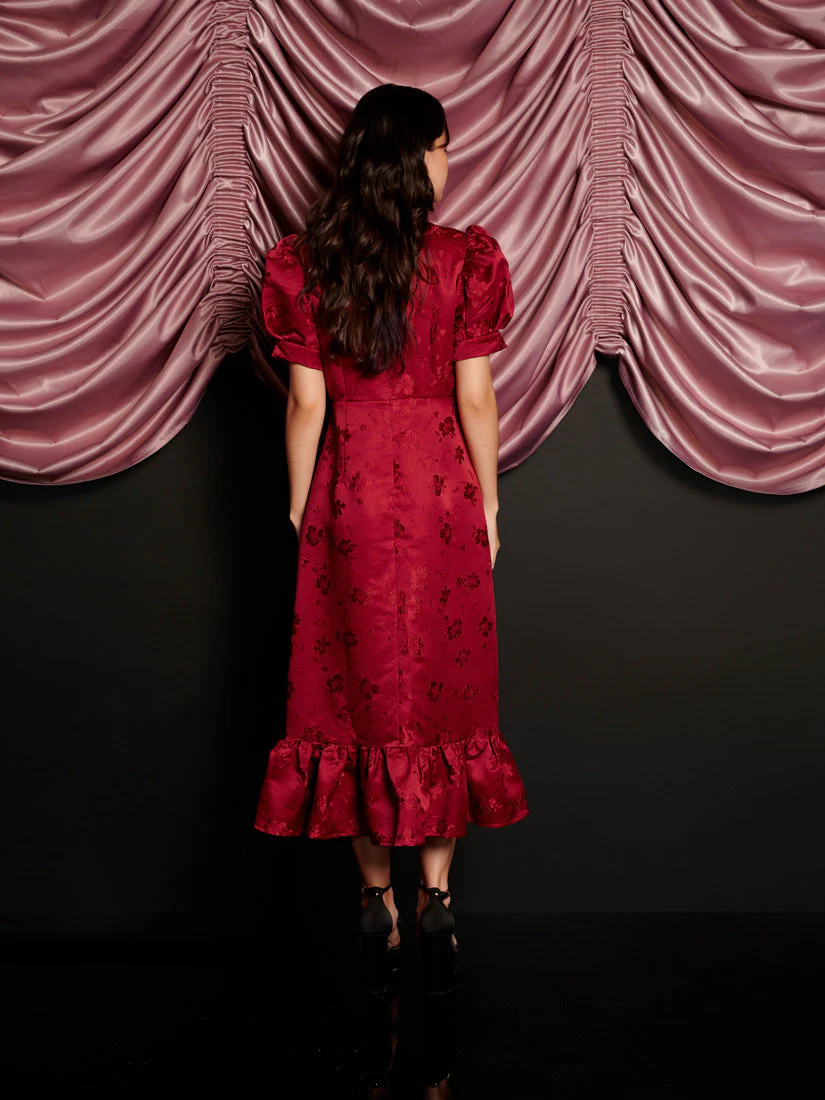 Carnival Hearts Midi Dress - Image 3