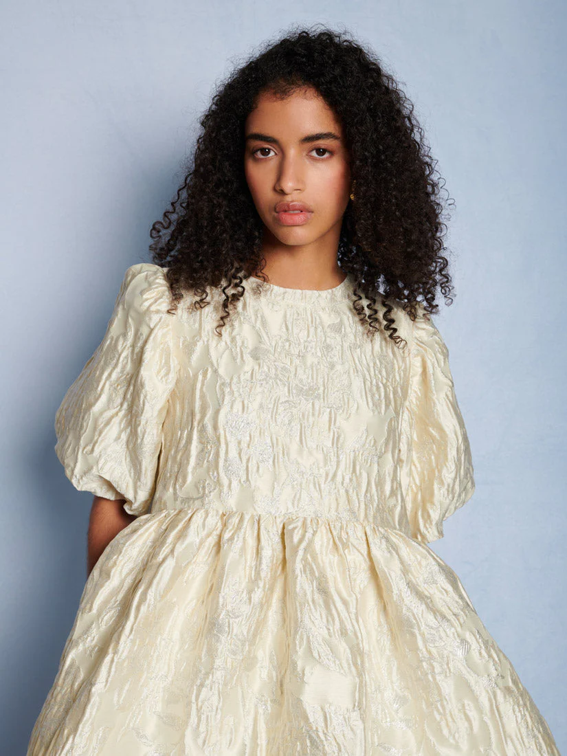 <b>DREAM</b> Chalk Jacquard Mini Dress - Image 5