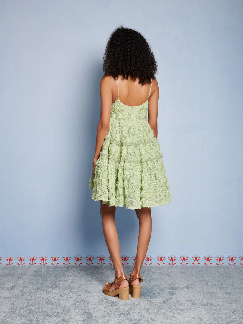 <b>DREAM</b> Clover Organza Mini Dress - Image 3