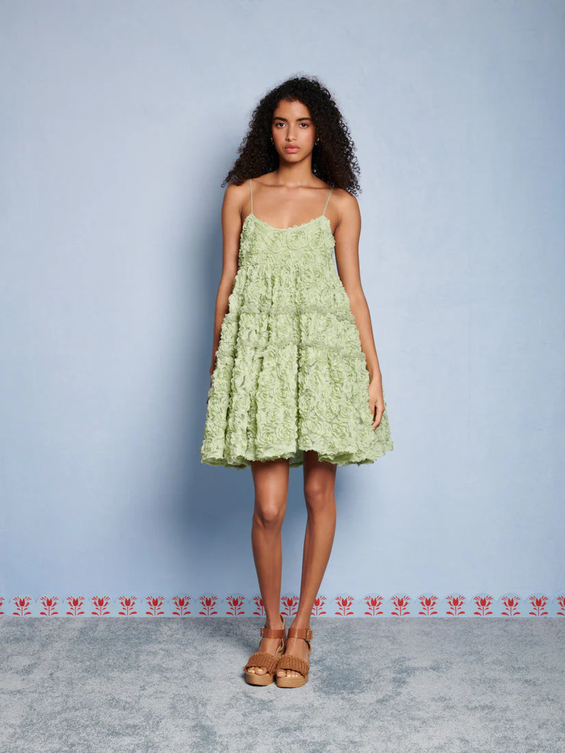 <b>DREAM</b> Clover Organza Mini Dress - Image 4