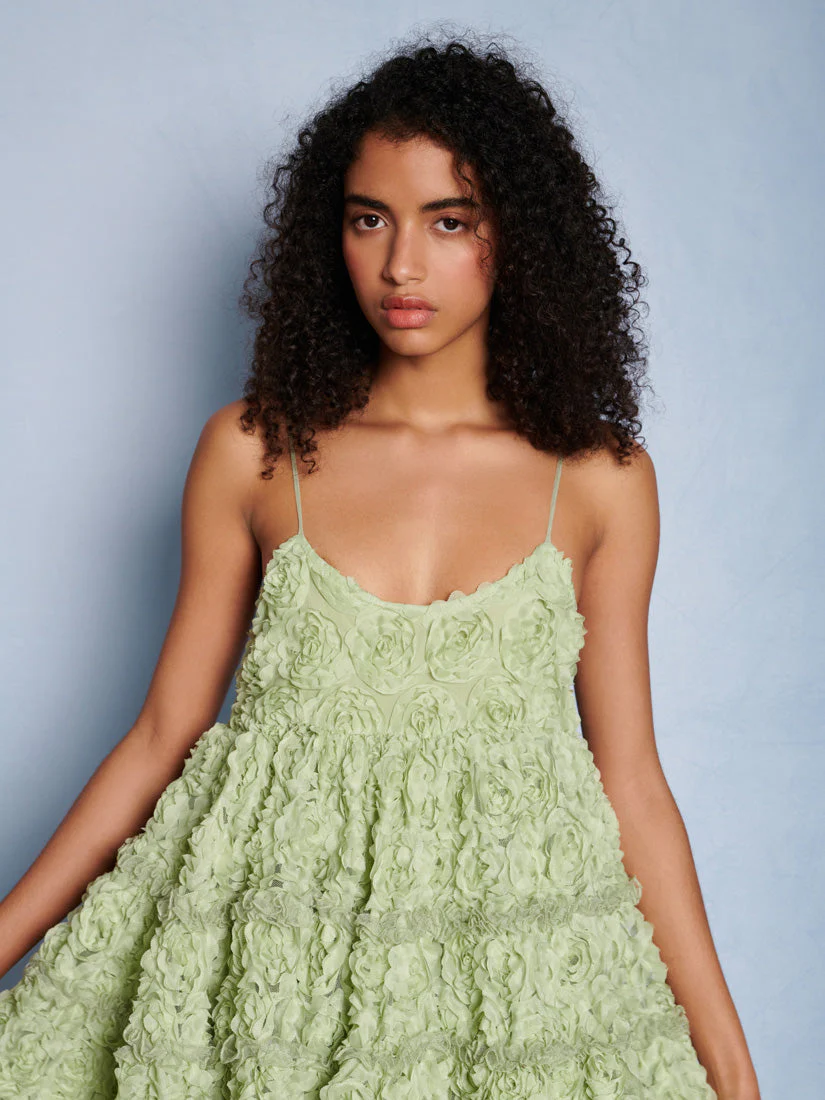 <b>DREAM</b> Clover Organza Mini Dress - Image 5