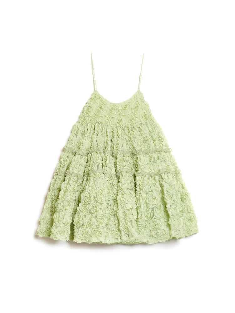 <b>DREAM</b> Clover Organza Mini Dress - Image 7