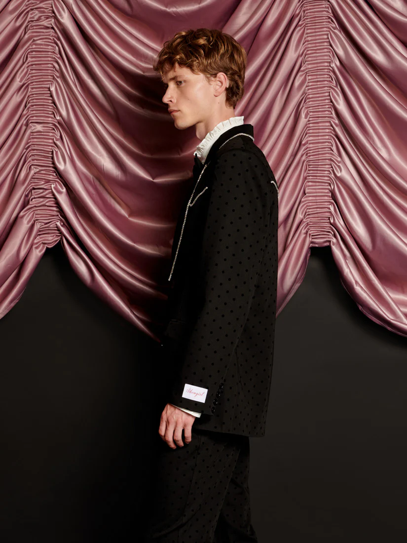Frankie Polka Dot Single Breasted Blazer - Image 5