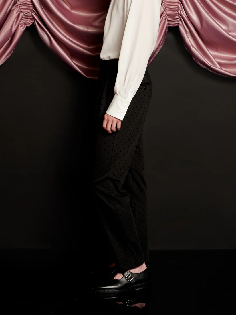 Frankie Polka Dot Tailored Trousers - Image 5