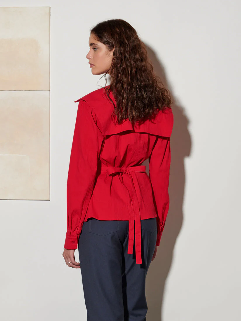 <b> Ghospell </b> Julie Wrap Top - Image 4