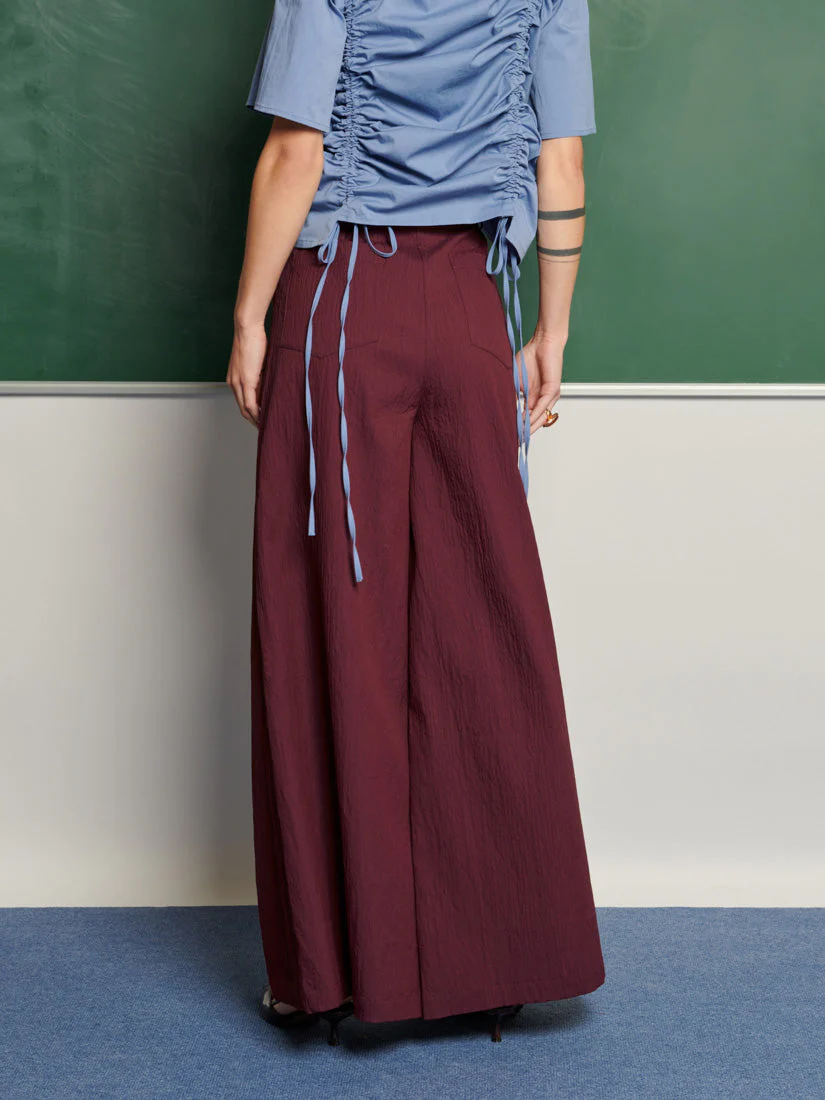 <b> Ghospell </b> Kiraz Pleated Trousers - Image 4
