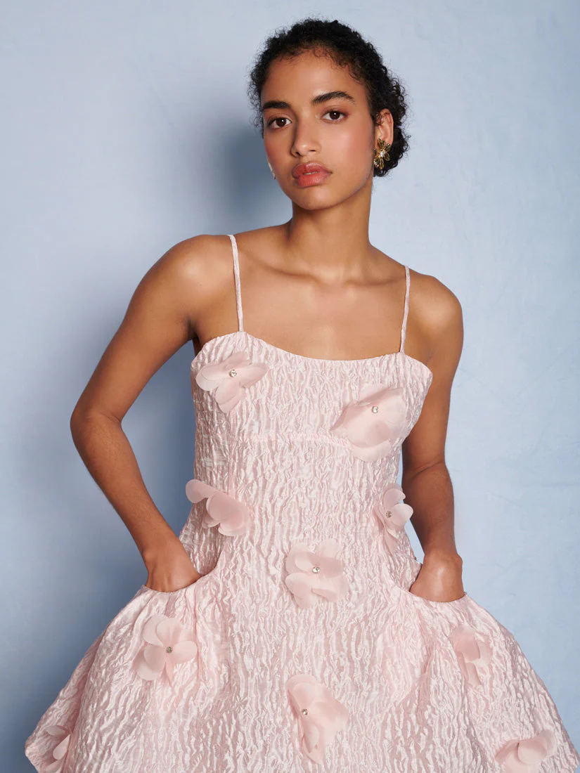 <b>DREAM</b> Lera Applique Mini Dress - Image 5