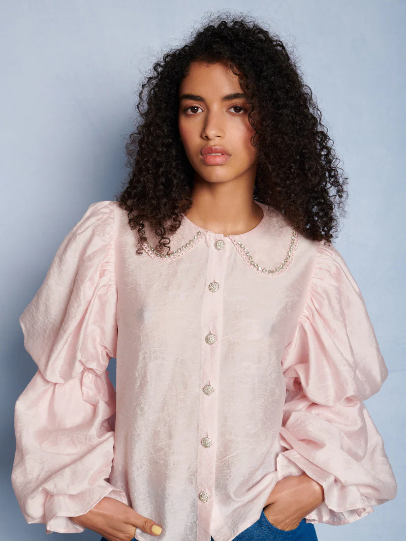 <b>DREAM</b> Lovel Embellished Blouse - Image 5