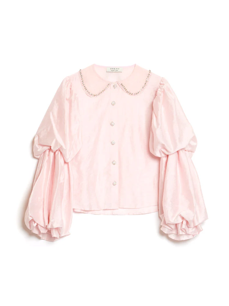 <b>DREAM</b> Lovel Embellished Blouse - Image 7