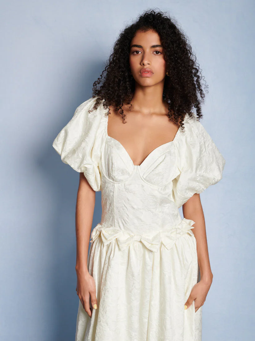 <b>DREAM</b> Mora Bow Maxi Dress - Image 5