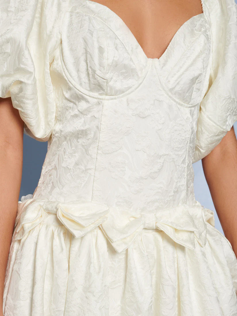 <b>DREAM</b> Mora Bow Maxi Dress - Image 6