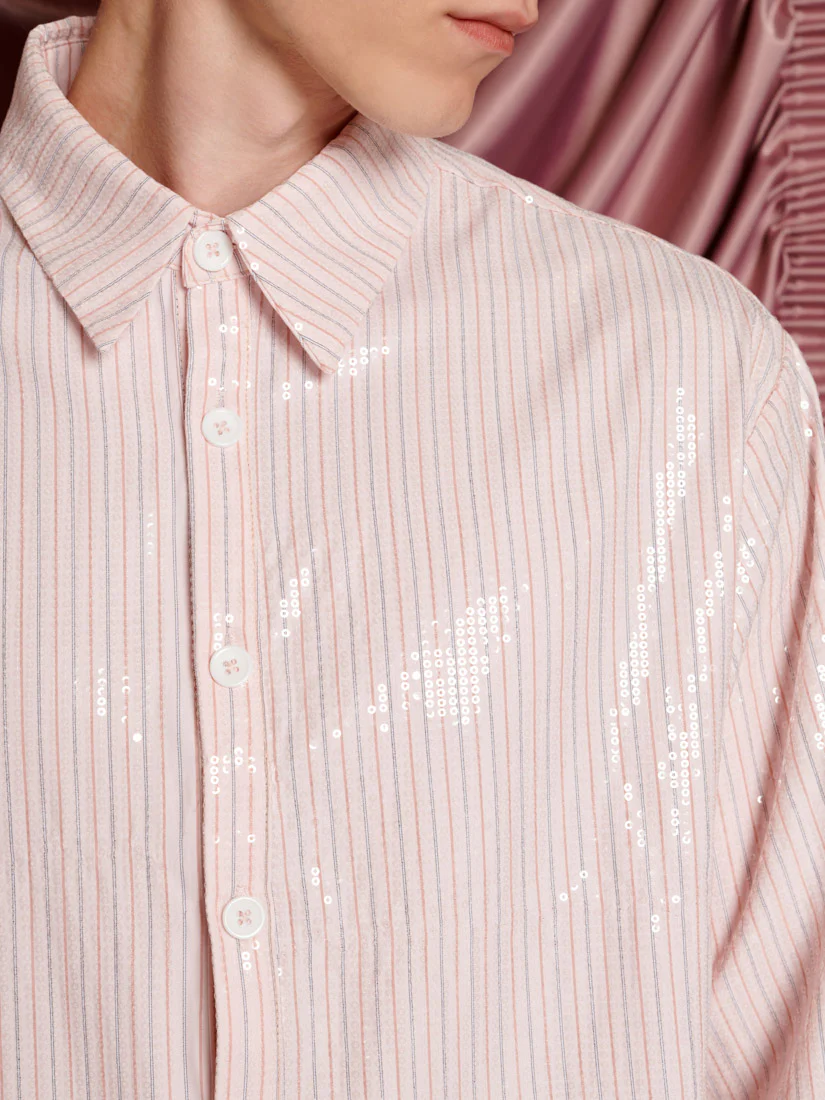 Rowan Sequin Stripe Shirt - Image 8
