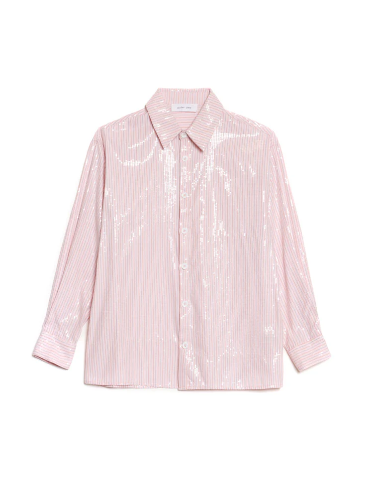 Rowan Sequin Stripe Shirt - Image 9