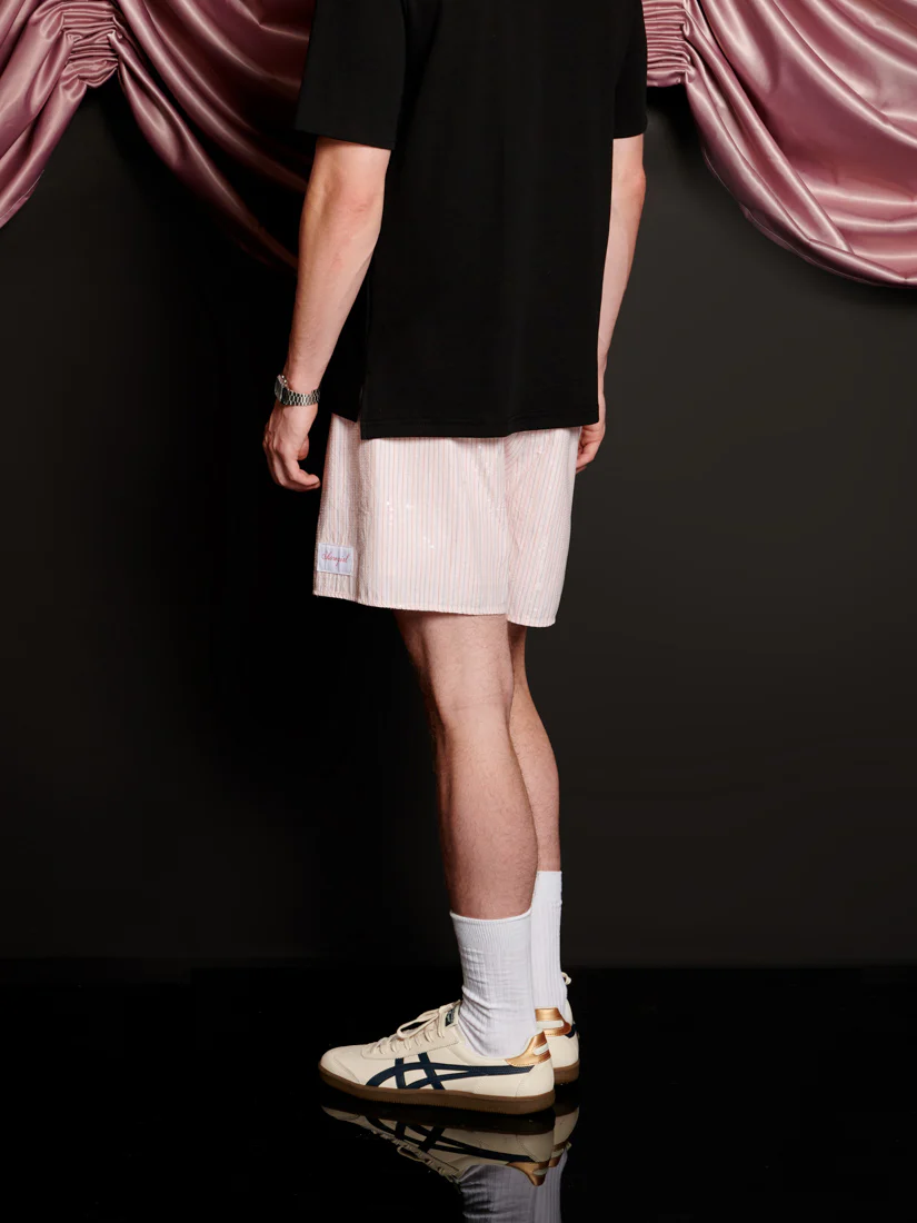 Rowan Sequin Stripe Shorts - Image 6