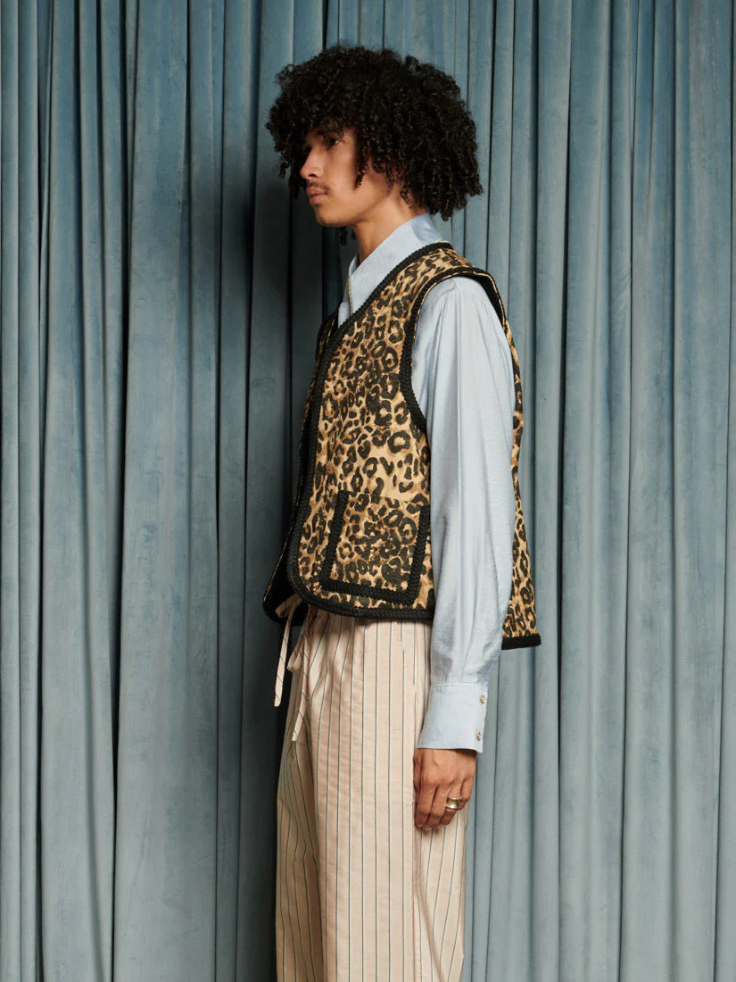 Ward Leopard Vest - Image 5