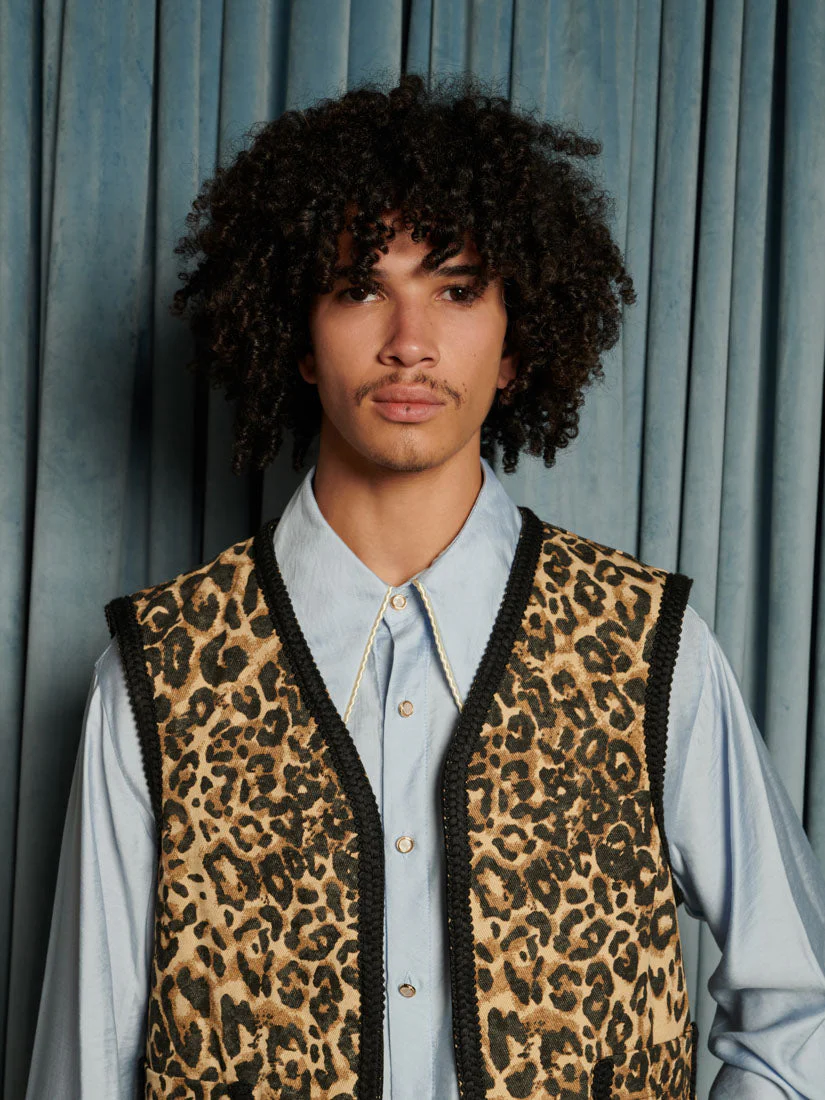 Ward Leopard Vest - Image 7